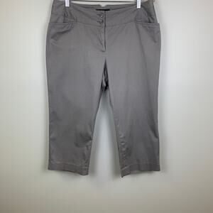 Lane Bryant Tan Capris - Size 14